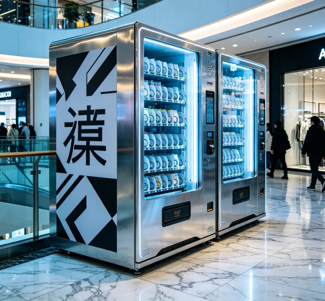 Are vending machines allowed in Dubai?