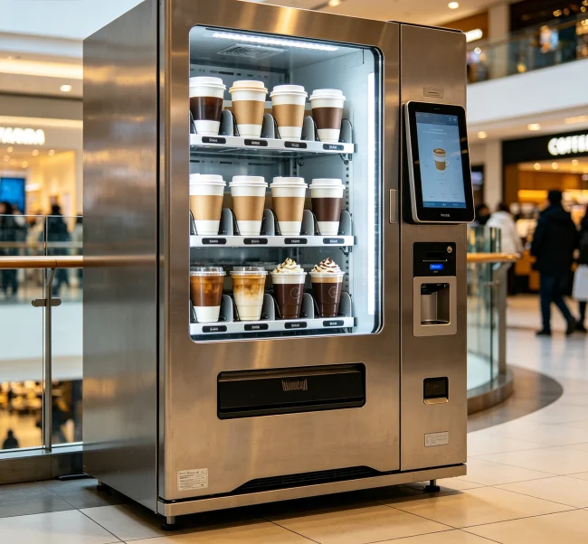 coffee vending machines in china