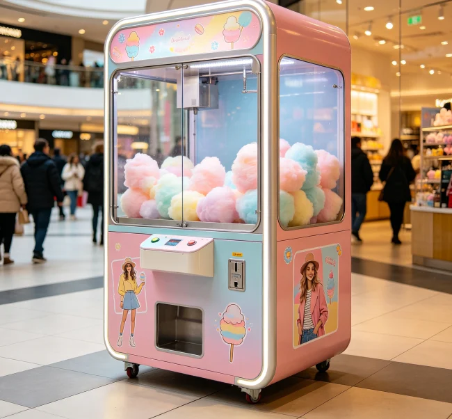 The 2026 Cotton Candy Vending Machine Buying Guide: Costs, Profit Calculator & Supplier Tips