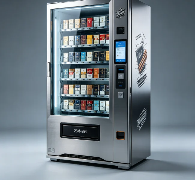 How do tobacco vending machines work?