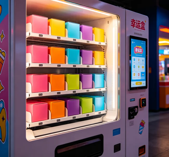 How does Lucky Box Vending work?