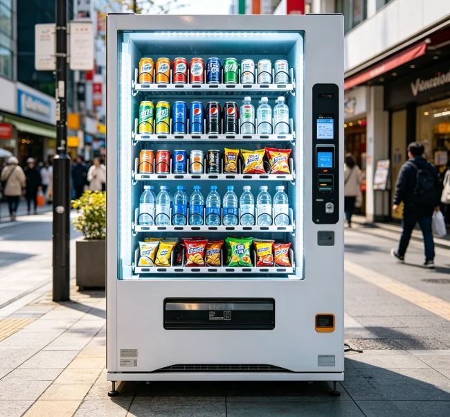 How much does a vending machine cost in Malaysia?