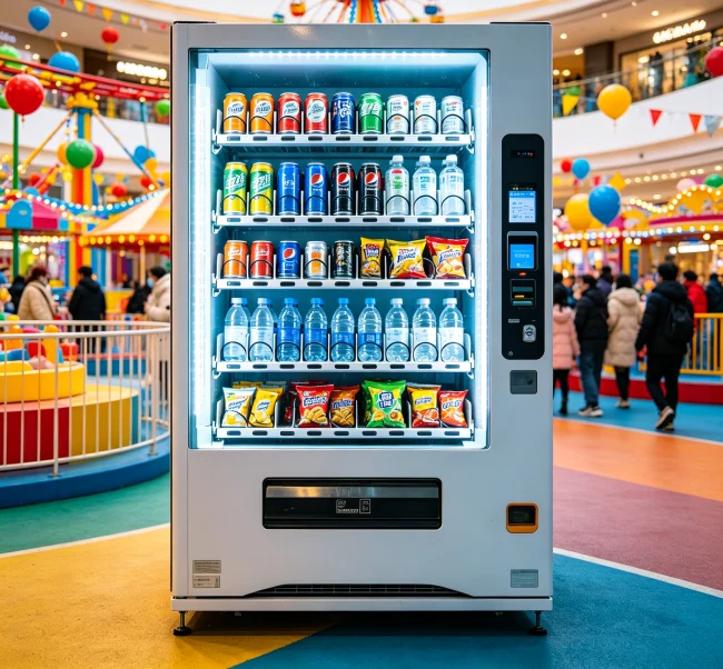 How much does a vending machine cost in Malaysia?
