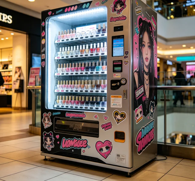 how to choose nail vending machine location