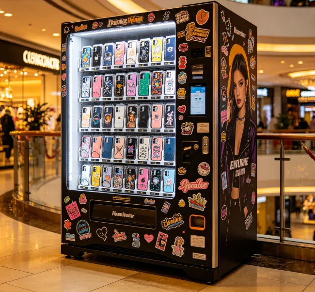 phone case vending machine price