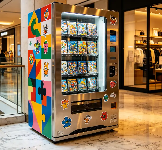 Custom Puzzle Vending Machine