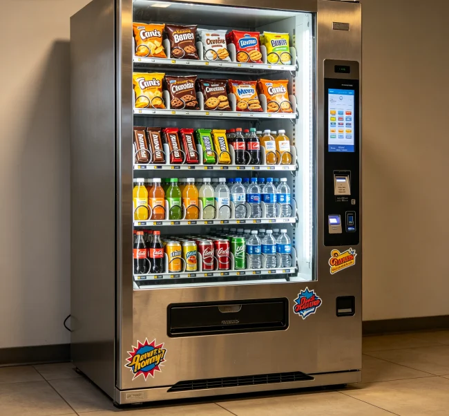 What are the pros and cons of owning vending machines?