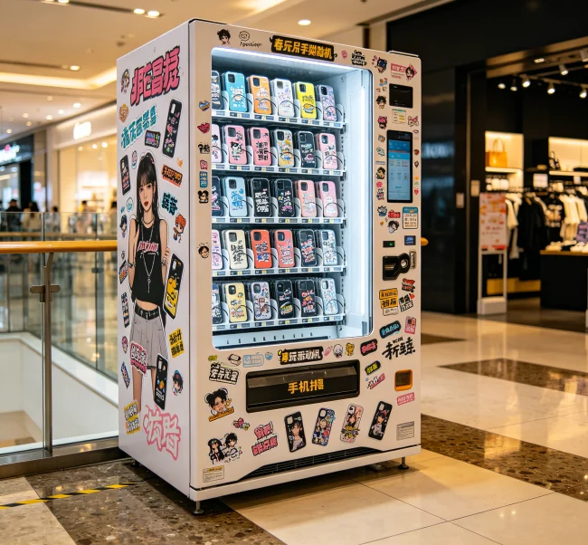 who are the best phone case vending machine companies