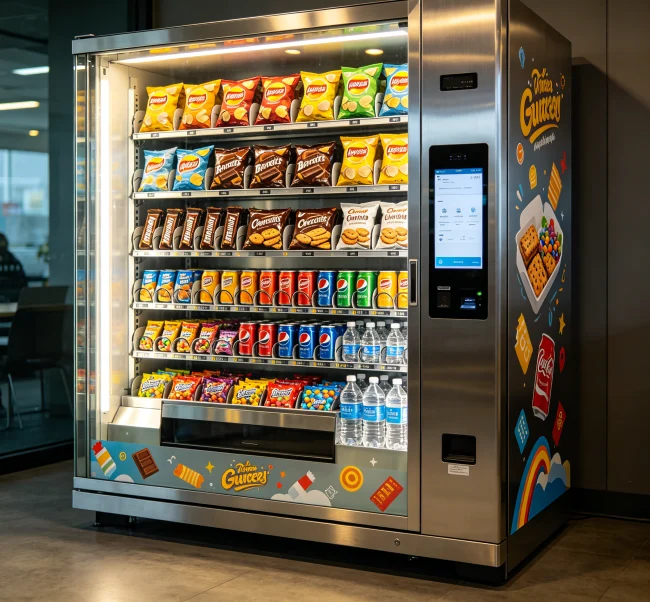 Are vending machines popular in Mexico?