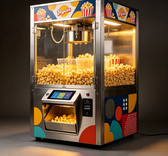 Automatic Popcorn Vending Machine: 2026 Profit Guide & Cost Breakdown
